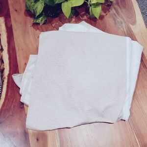 The Bay- Lawrence Sky Collection Beige/Shimmer Queen Bed Skirt